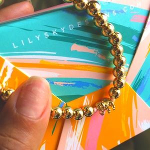 Lily Sky double bracelet & layered necklace set